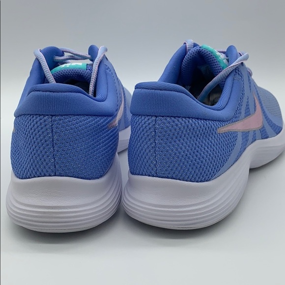 NIKE REVOLUTION 4 (GS) royal pulse/pink foam - Picture 13 of 16